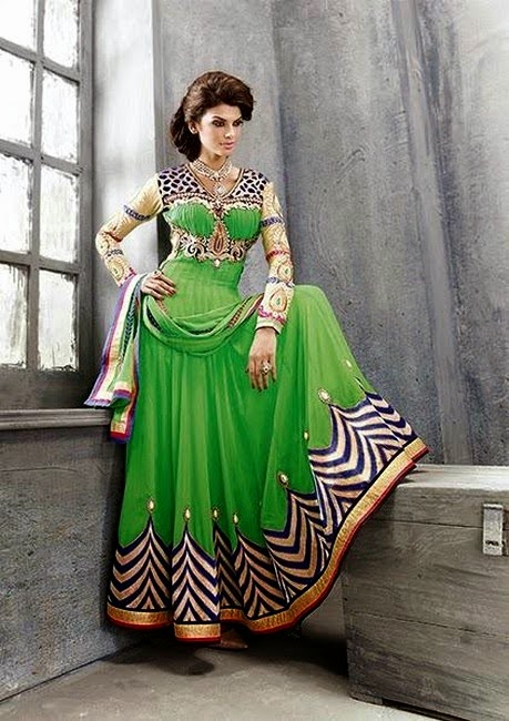 Long hot sale pakistani frocks